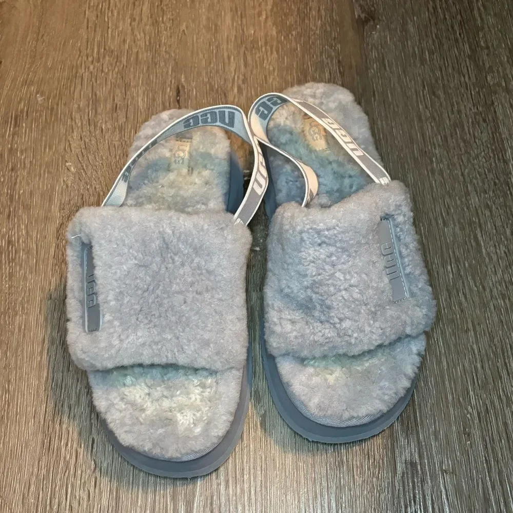 UGG Shearling Slingback Platform - Picture 2 of 5